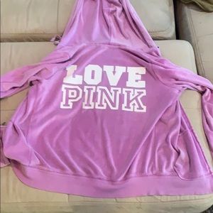 Purple pink cozy jacket